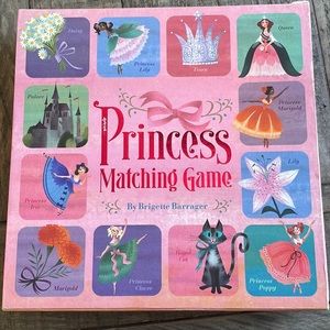 Princess matching game. Good used condition.